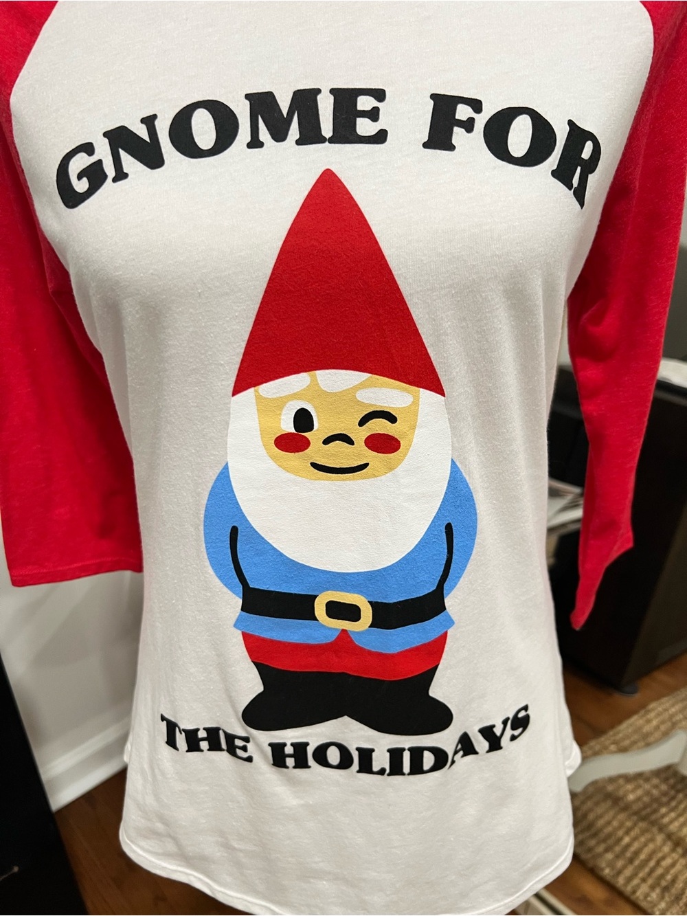 Holiday T-shirt Gnome For The Holidays - Picture 2 of 6